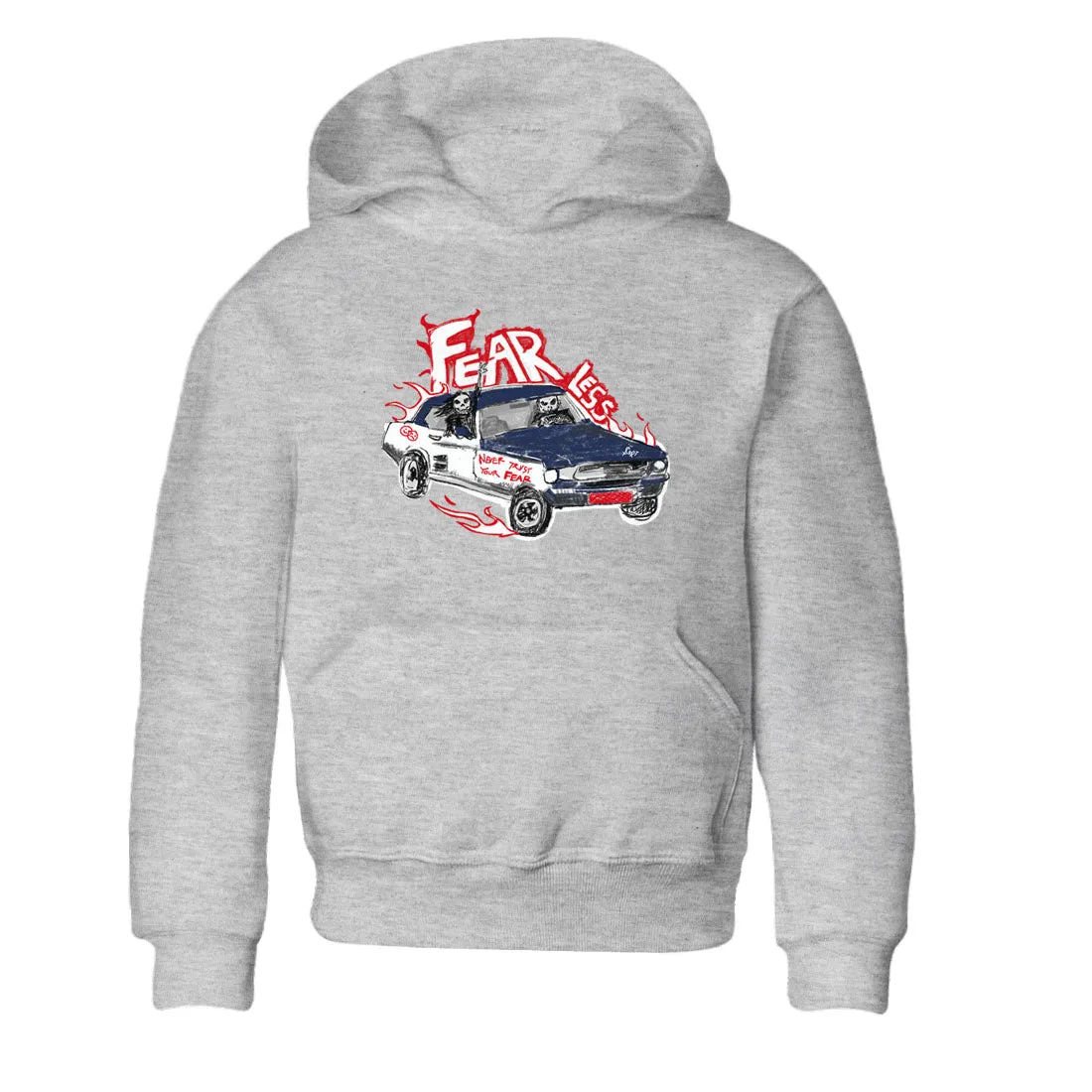 Classic SNRT Navy Tees Timeless Air White Jordan And Fearless 6 Car - Kids Sneaker Midnight