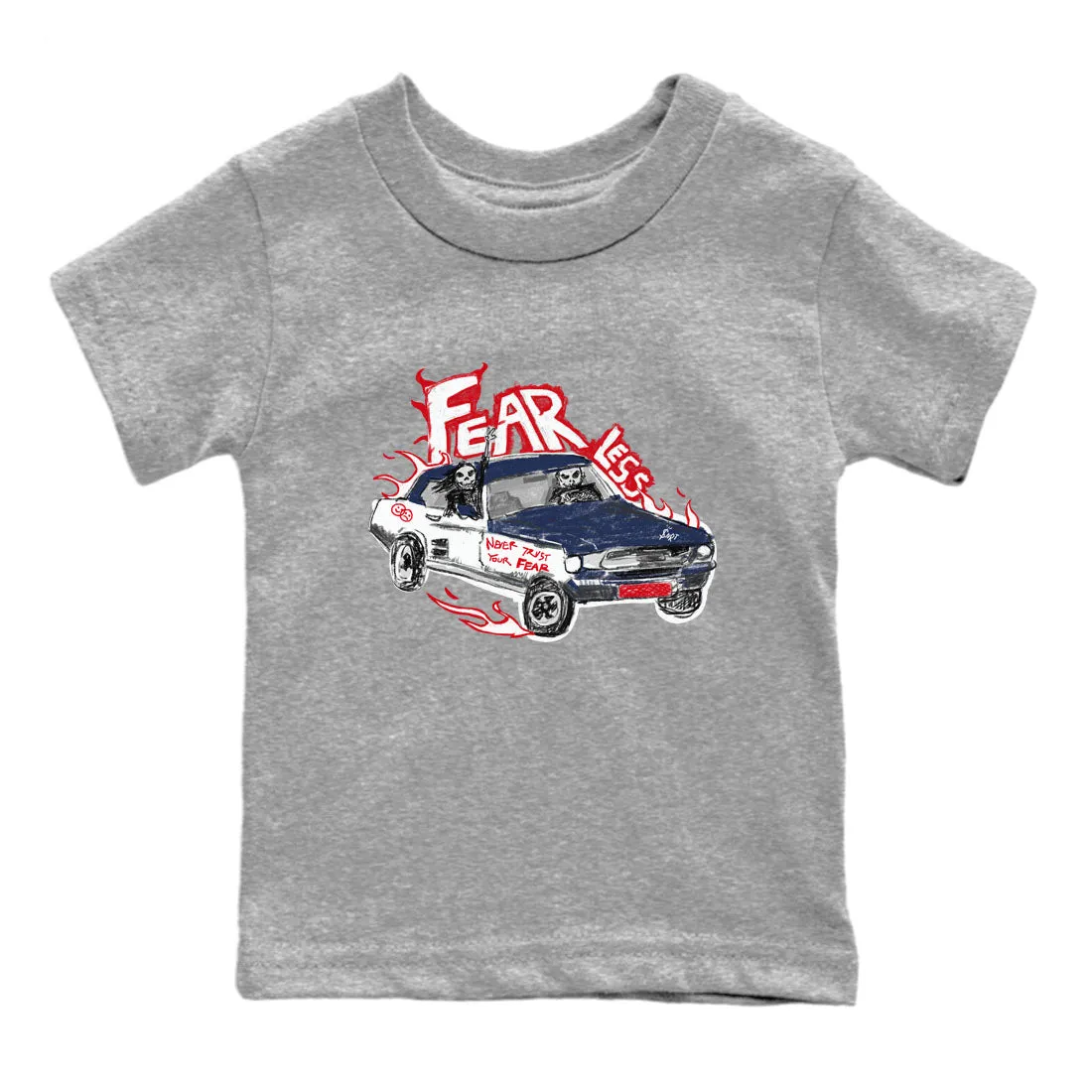Classic SNRT Navy Tees Timeless Air White Jordan And Fearless 6 Car - Kids Sneaker Midnight