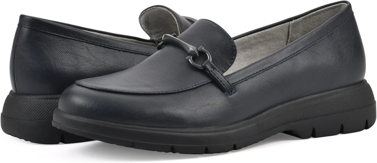 CLIFFS BY WHITE MOUNTAIN Women's Flow Cushioned Lug Sole Loafer Flat