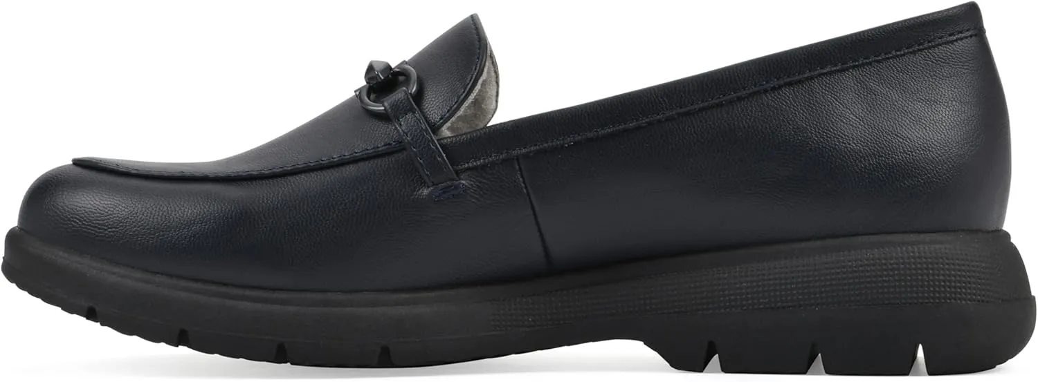 CLIFFS BY WHITE MOUNTAIN Women's Flow Cushioned Lug Sole Loafer Flat