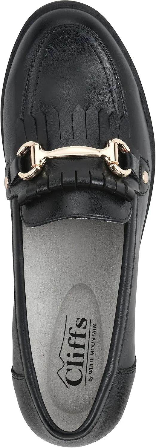 CLIFFS BY WHITE MOUNTAIN Women's Galeena Cushioned Loafer Flat