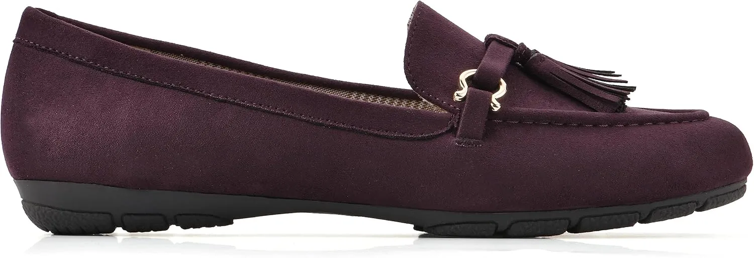 CLIFFS BY WHITE MOUNTAIN Women's Gush Cushioned Driving Moccasin Loafer Flat
