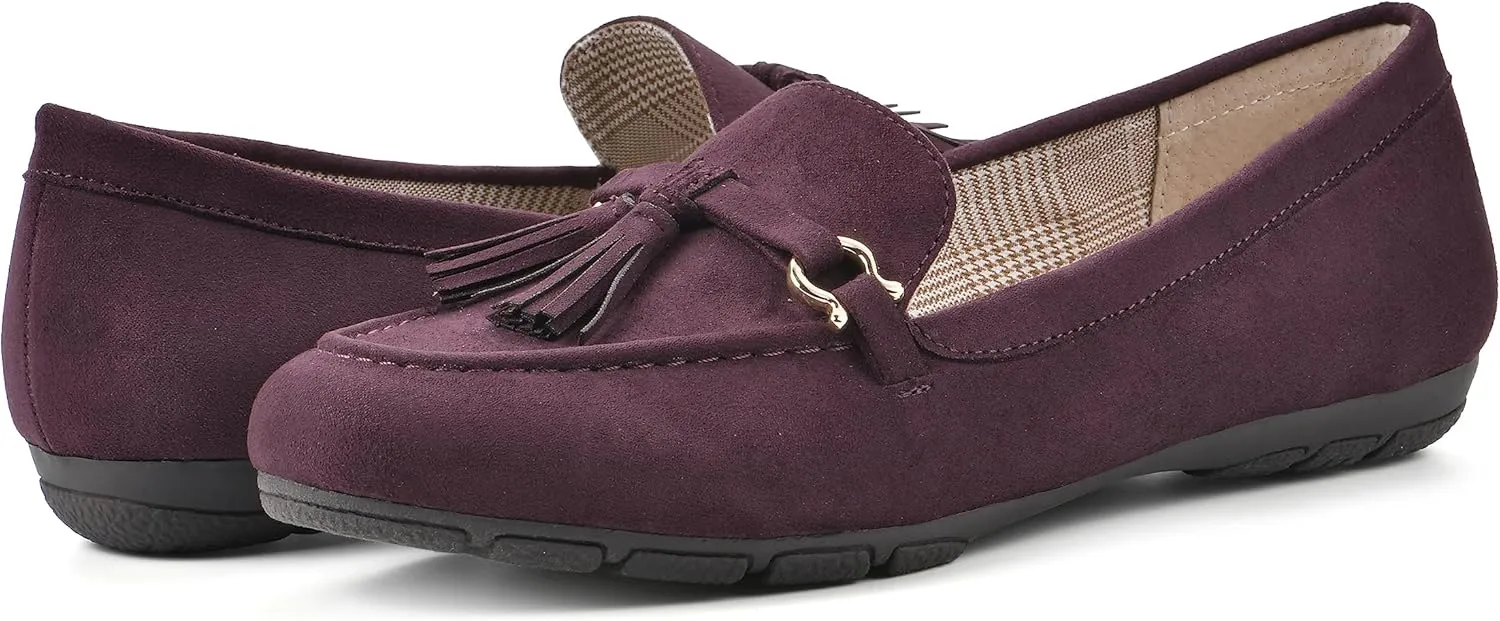 CLIFFS BY WHITE MOUNTAIN Women's Gush Cushioned Driving Moccasin Loafer Flat