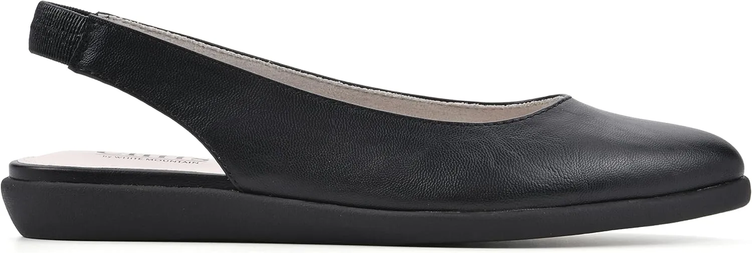 CLIFFS BY WHITE MOUNTAIN Women's Memory Slingback Loafer Flat