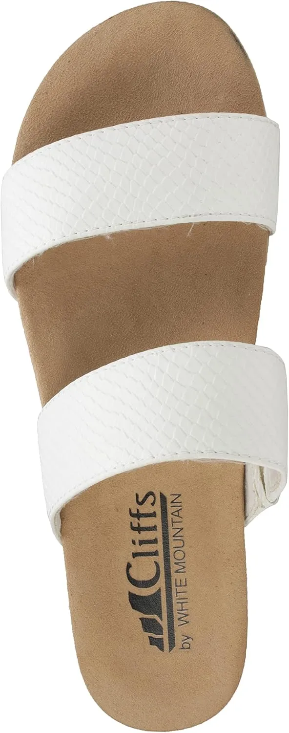 CLIFFS BY WHITE MOUNTAIN Women's Tahlie Slide Sandal