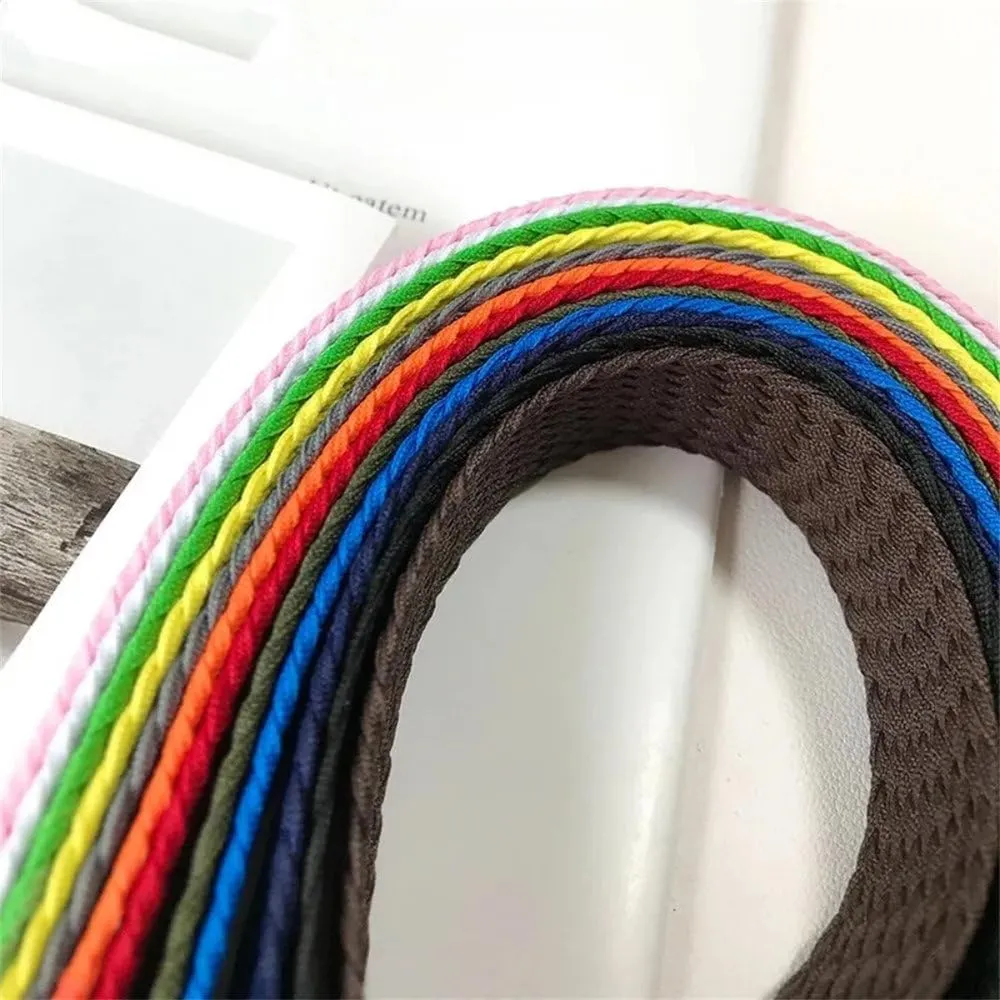 Colorful woven watch strap one long canvas nylon watch strap 16mm 18mm 20mm 22mm mesh strap for men and women