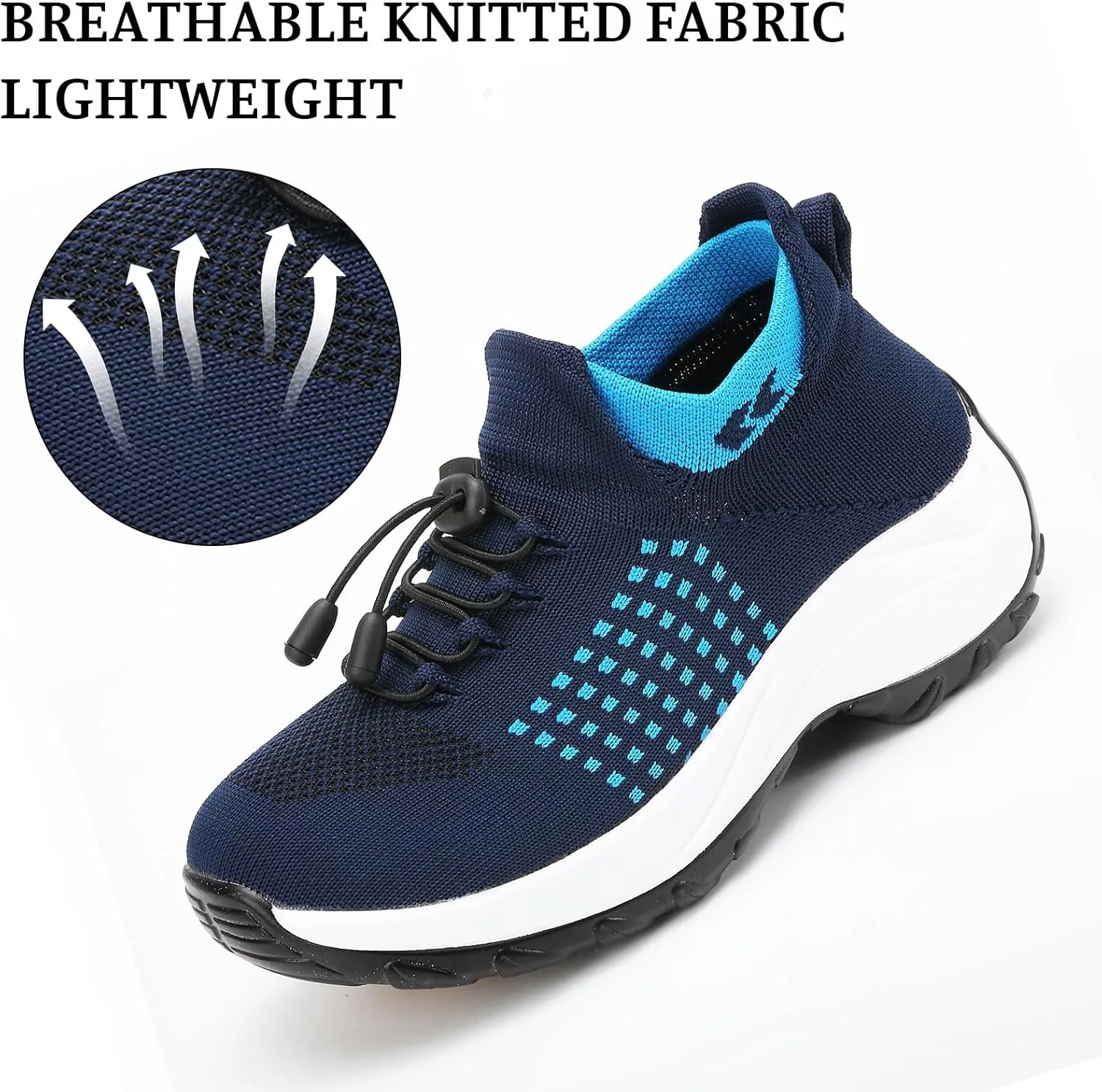 Comfort Orthowear Shoes for Women Men Orthopedic Tennis Shoe Waterproof Comfortable Walking Shoes for Women with Plantar Fasciitis Air Cushion Ortho Breathable Stretch Cushion Orthopedic Sneakers