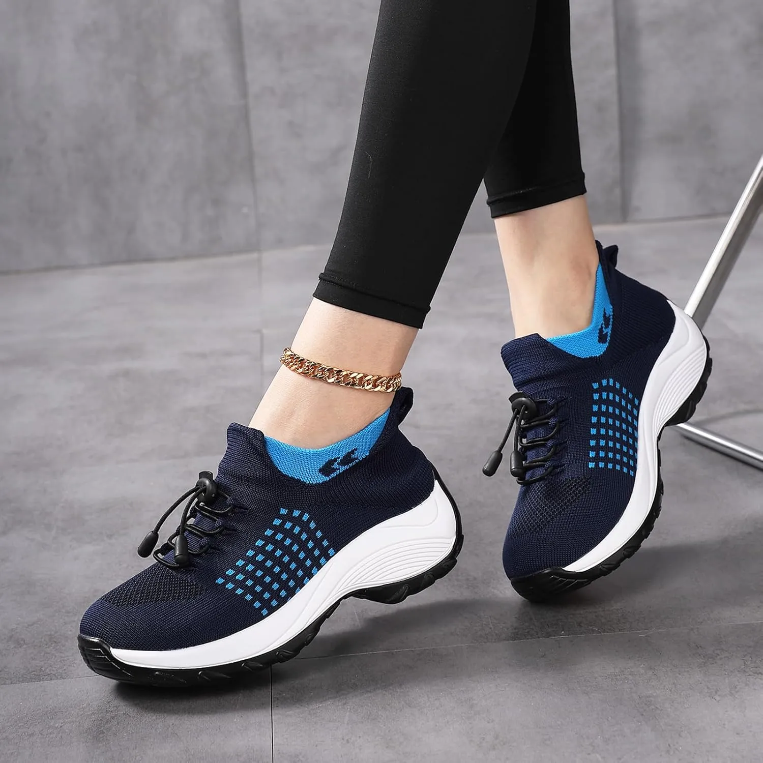 Comfort Orthowear Shoes for Women Men Orthopedic Tennis Shoe Waterproof Comfortable Walking Shoes for Women with Plantar Fasciitis Air Cushion Ortho Breathable Stretch Cushion Orthopedic Sneakers