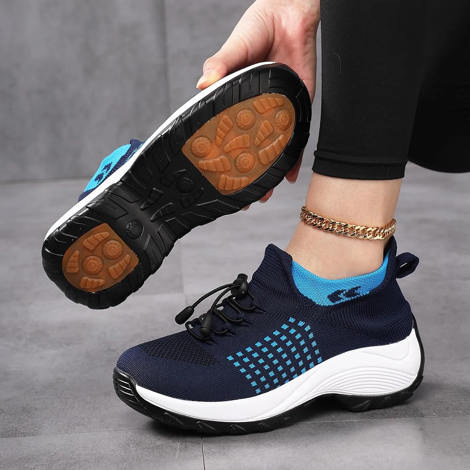 Comfort Orthowear Shoes for Women Men Orthopedic Tennis Shoe Waterproof Comfortable Walking Shoes for Women with Plantar Fasciitis Air Cushion Ortho Breathable Stretch Cushion Orthopedic Sneakers