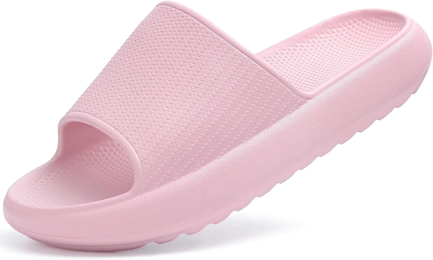 Comwarm Cloud Slide Sandals for Women Men Ultra Comfort Recovery Pillow Slippers Soft Summer Beach Shoes with Low Arch Support
