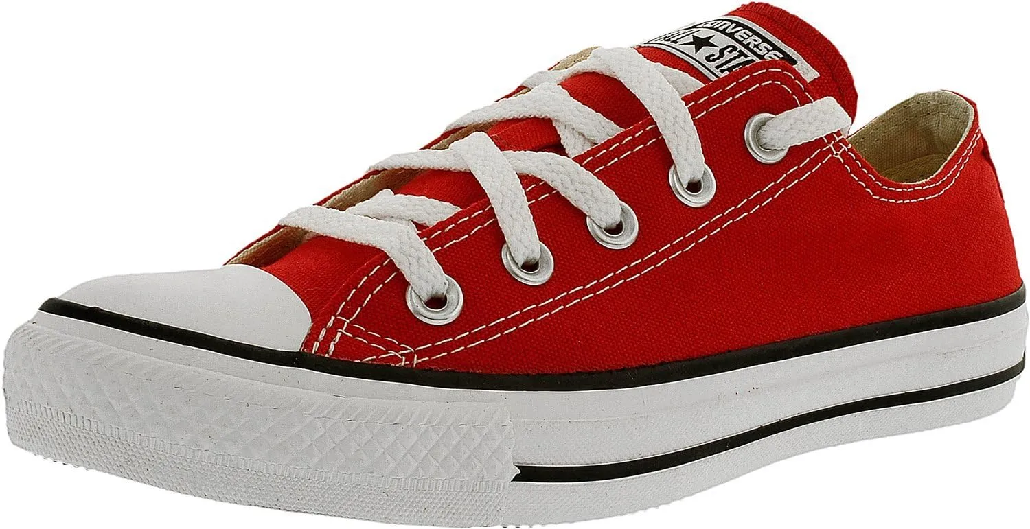Converse Men's Chuck Taylor All Star Core Low Top Canvas Red Ankle-High Rubber Fashion Sneaker