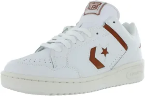 Converse Weapon Leather Unisex Low Top Sneaker (A11573C, in A Nutshell Brown/White)