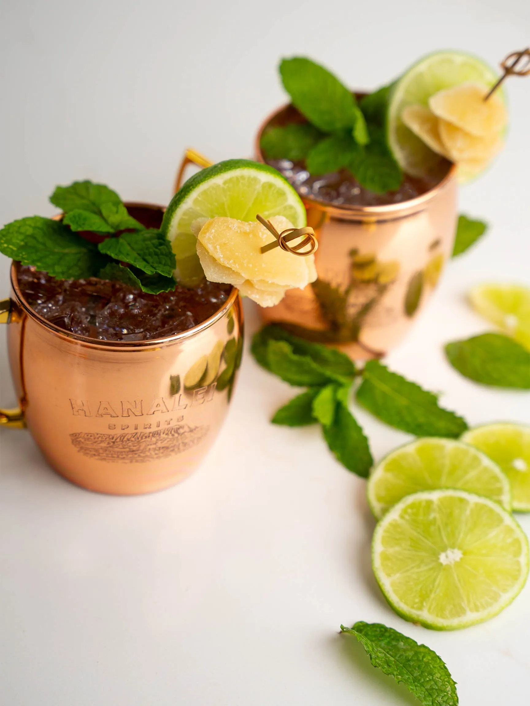 COPPER MULE MUG - ENGRAVED