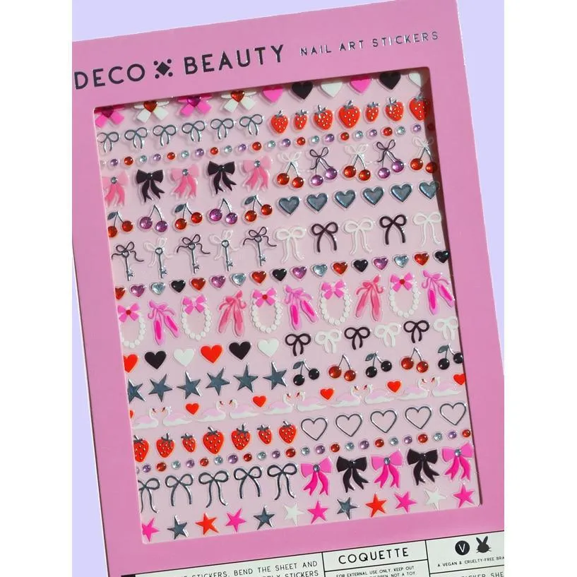 Coquette Nail Art Stickers
