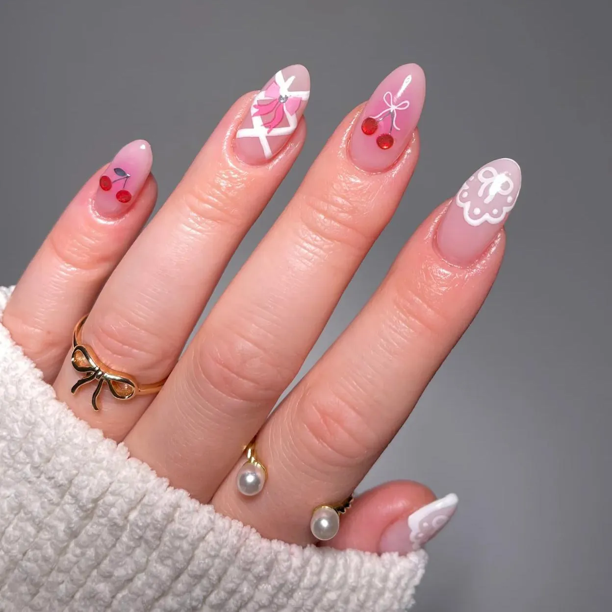 Coquette Nail Art Stickers
