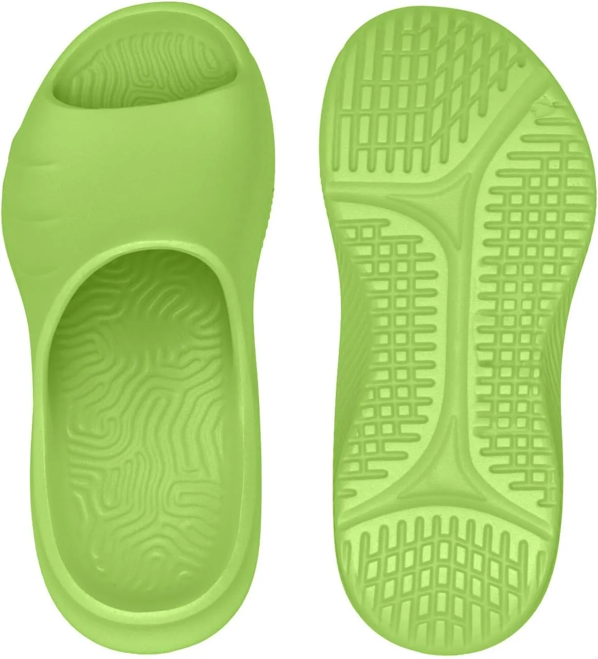 Couples Casual Soft Thick Sole Slide Sandals Recovery Slippers with Arch Support Lightweight Non-Slip Shoes for House Indoor Outdoor Walking