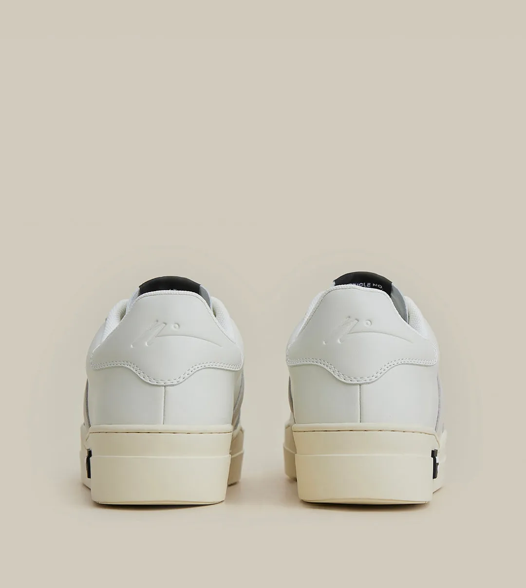 COURT SNEAKER LOW-TOP WHITE/GREY GERMAN TRAINERS