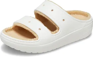 Crocs Unisex-Adult Classic Cozzzy Towel Sandals | Fuzzy Slippers Slide