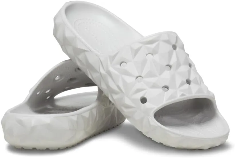Crocs Unisex-Adult Classic Geometric Slide v2 Black