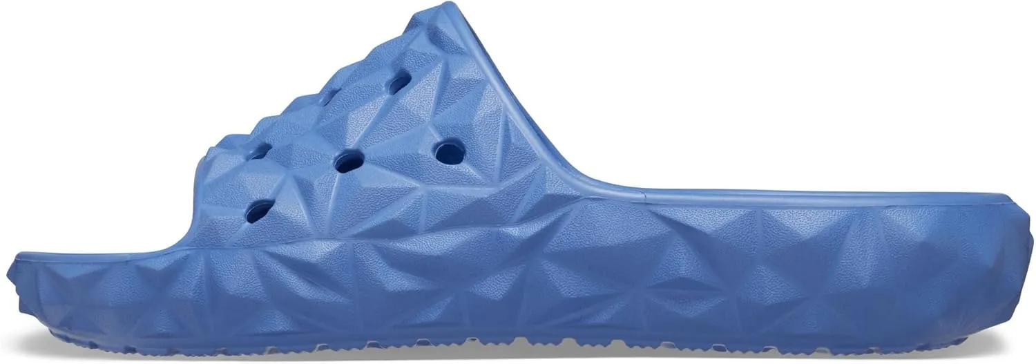 Crocs Unisex-Adult Classic Geometric Slide v2 Black