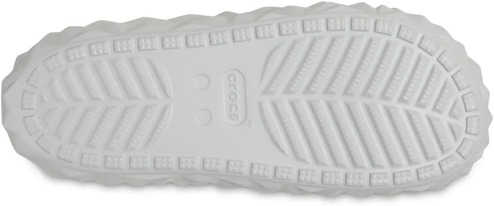 Crocs Unisex-Adult Classic Geometric Slide v2 Black