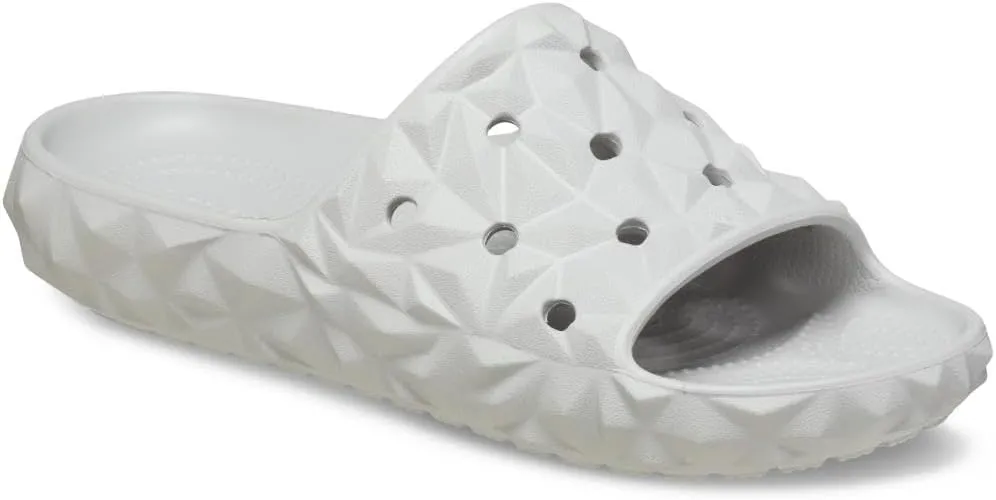 Crocs Unisex-Adult Classic Geometric Slide v2 Black