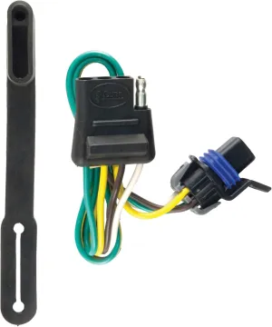 CURT 56096 Vehicle-Side Custom 4-Pin Trailer Wiring Harness, Fits Select Cadillac SRX
