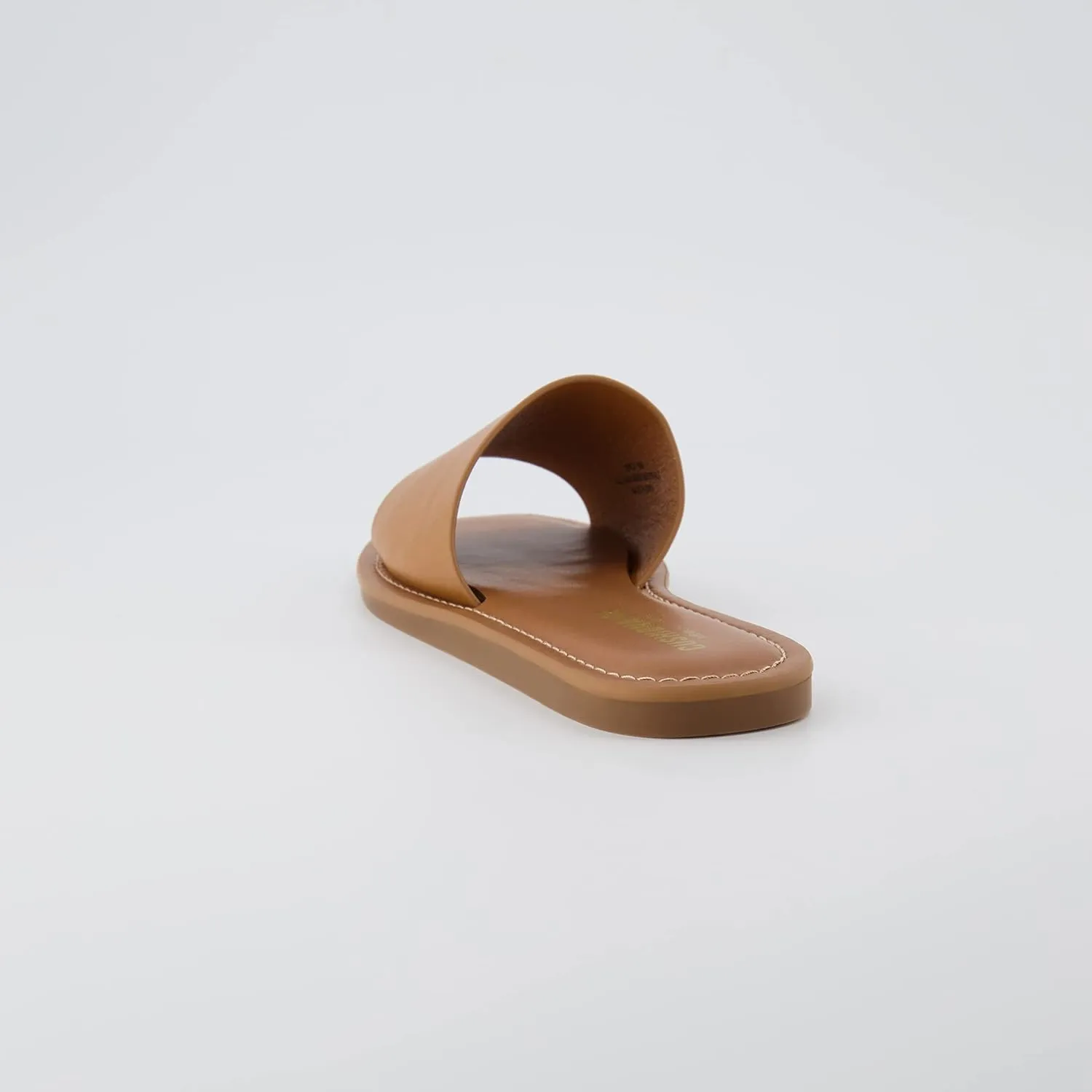 CUSHIONAIRE Women's Spicy slide Sandal with Memory Foam