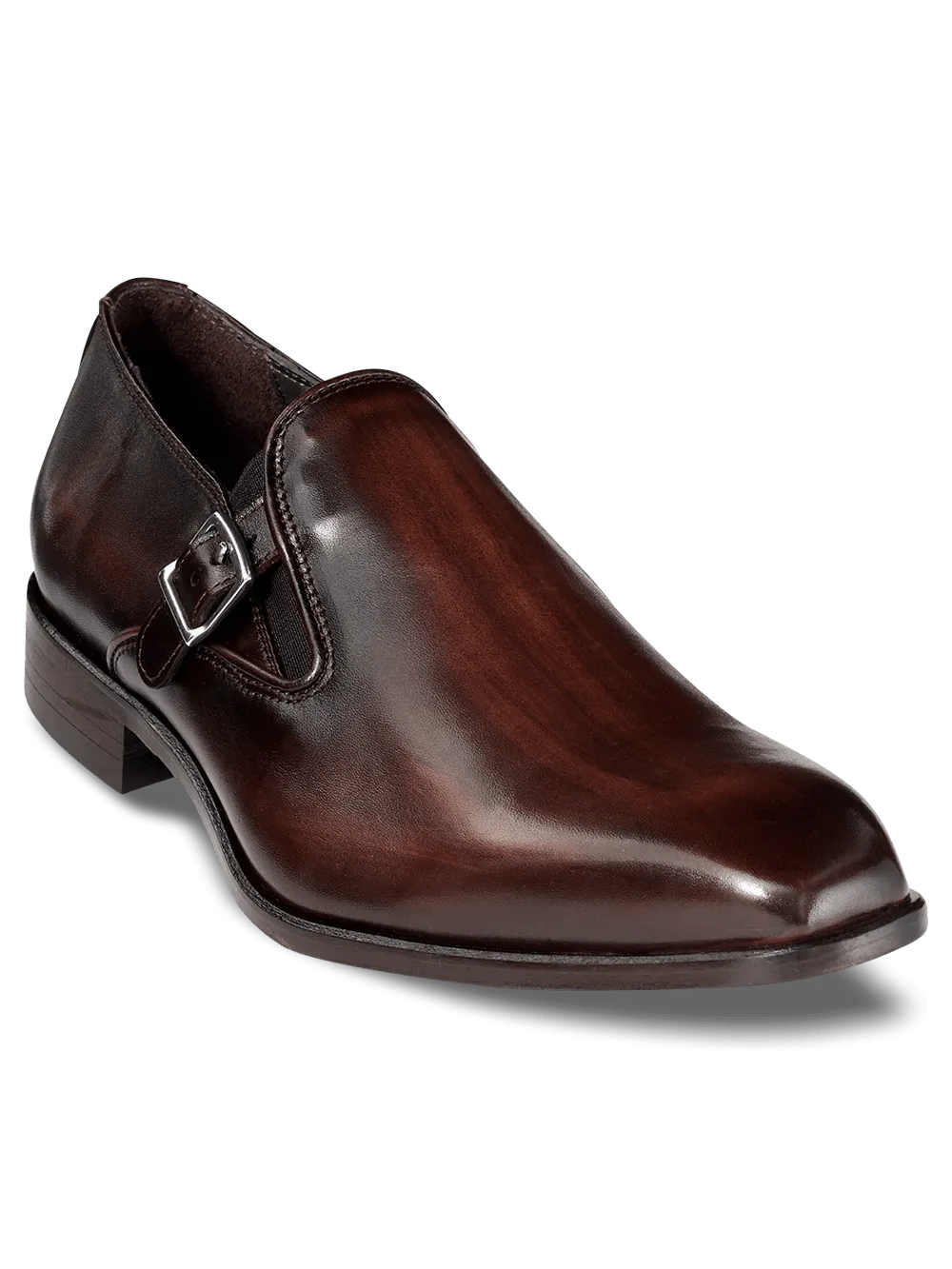 Damon Monk Strap Loafer - Chocolate