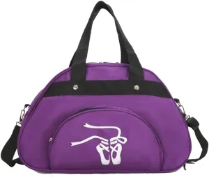 Dance Duffle Bag For Girls Ballet Bag,Light Weight,Gift (Purple)