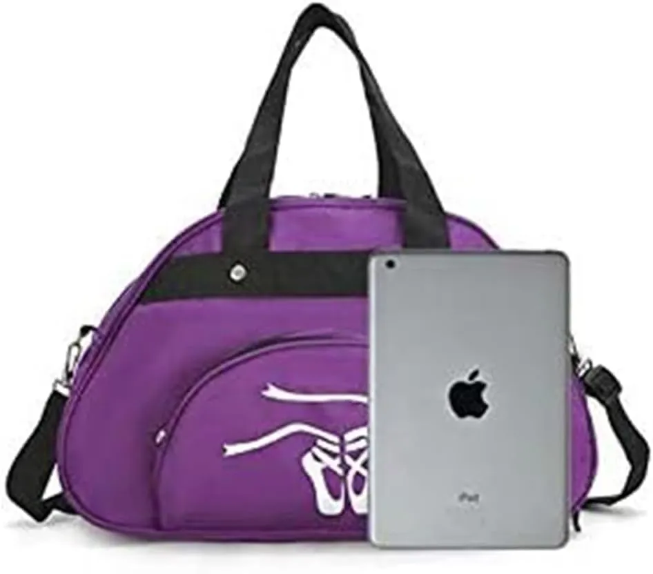 Dance Duffle Bag For Girls Ballet Bag,Light Weight,Gift (Red)