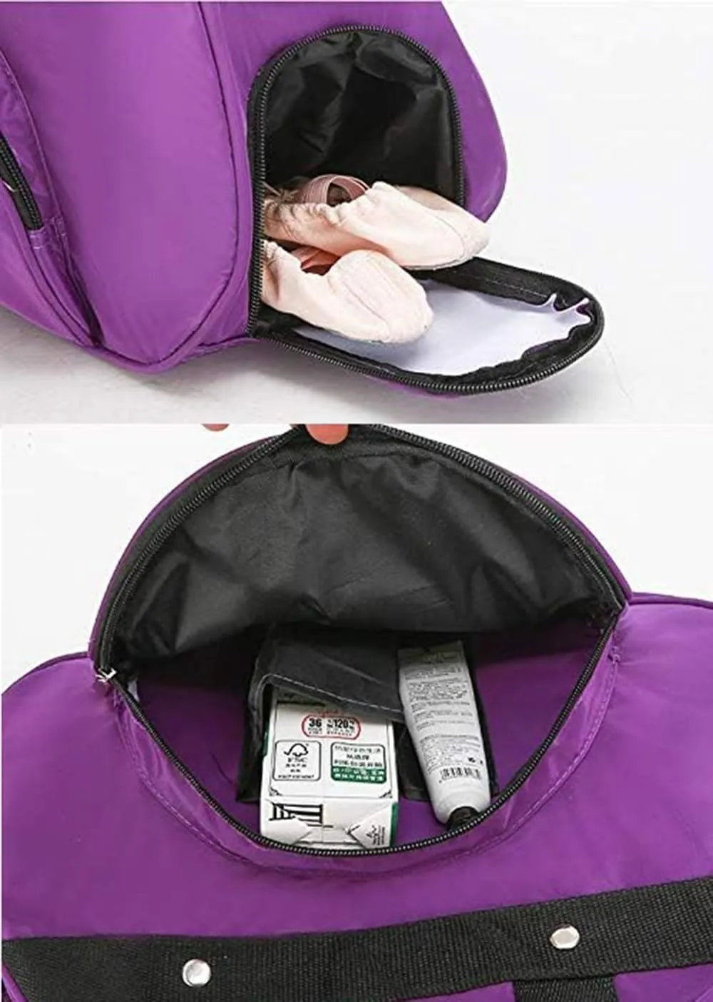 Dance Duffle Bag For Girls Ballet Bag,Light Weight,Gift (Red)