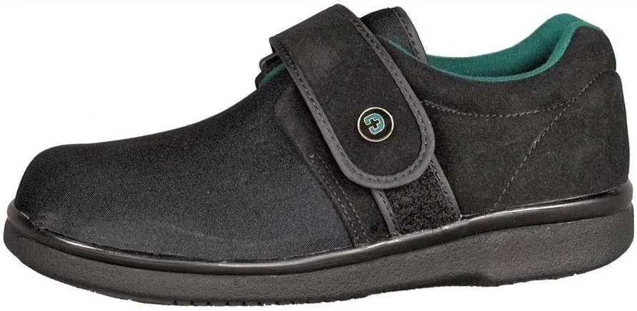 DARCO GentleStep Diabetic Extra-Depth Comfort Shoes W10 / M8.5 Wide (D & E) Black Medicare Approved A5500 L3216 L3221
