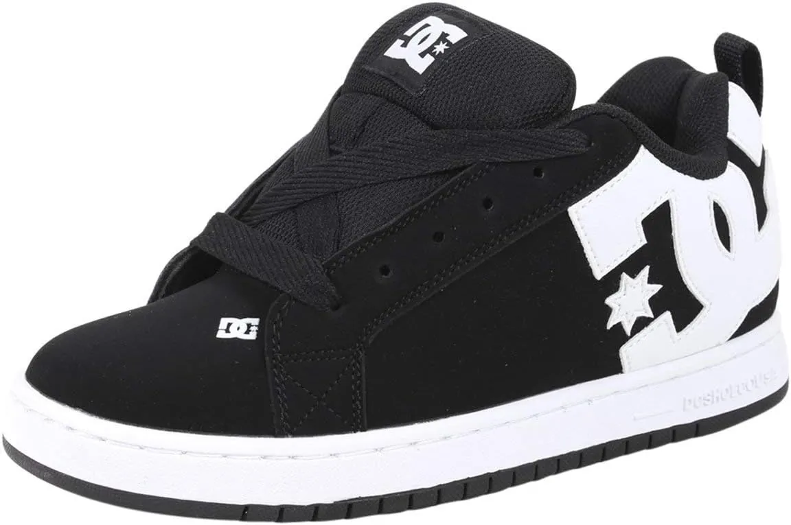 DC Men's Court Graffik Casual Low Top Skate Shoe Sneaker