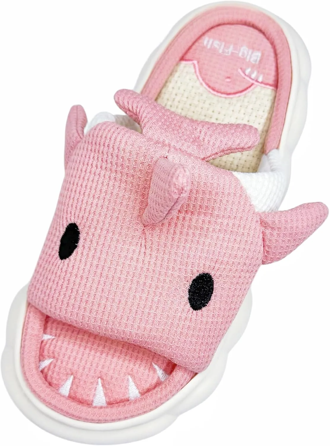 DCLTD Womens & Men's Shark Slides - Super Soft Cloud Slippers