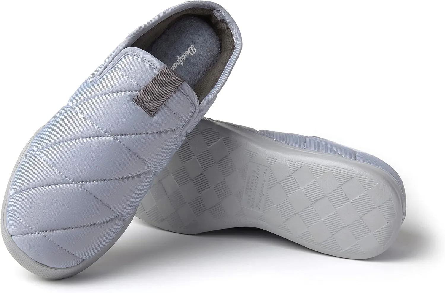 Dearfoams Men's Andy Water Resistant Lightweight Clog Slipper