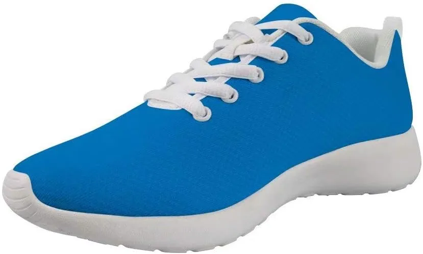 Dellukee Fashion Shoes for Women Men White Bottom Lace Up Casual Non Slip Wide Width Sneakers