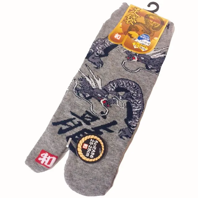 Design Tabi Sneaker Socks - Dragon (M-L)