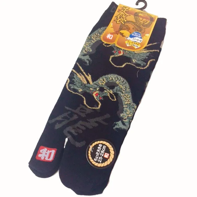 Design Tabi Sneaker Socks - Dragon (M-L)