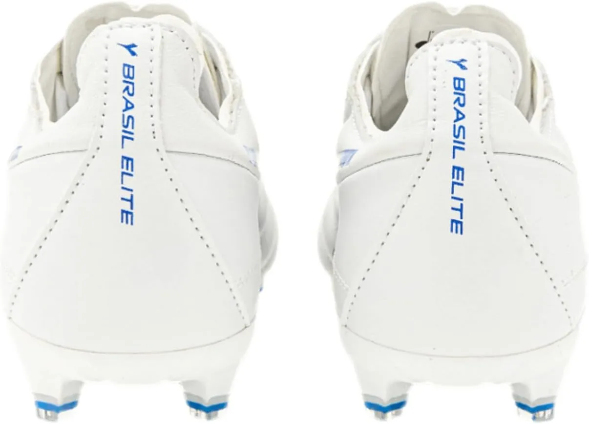 Diadora Brasil Elite 2 LT LP12 Firm Ground Soccer Shoe - Ultra-Soft, Water-Resistant Full-Grain Calfskin Upper, Non-Stretch Fabric Lining, Non-Slip PU Heel Lining, Insole with Flex Points