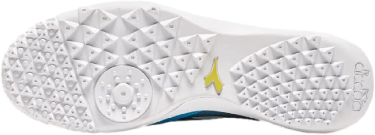 Diadora Brasil Elite Turf Soccer Shoe - Water-Resistant Suprellsoft, Non-Slip PU Heel Lining, Flex Points on Insole, Fine Craftsmanship