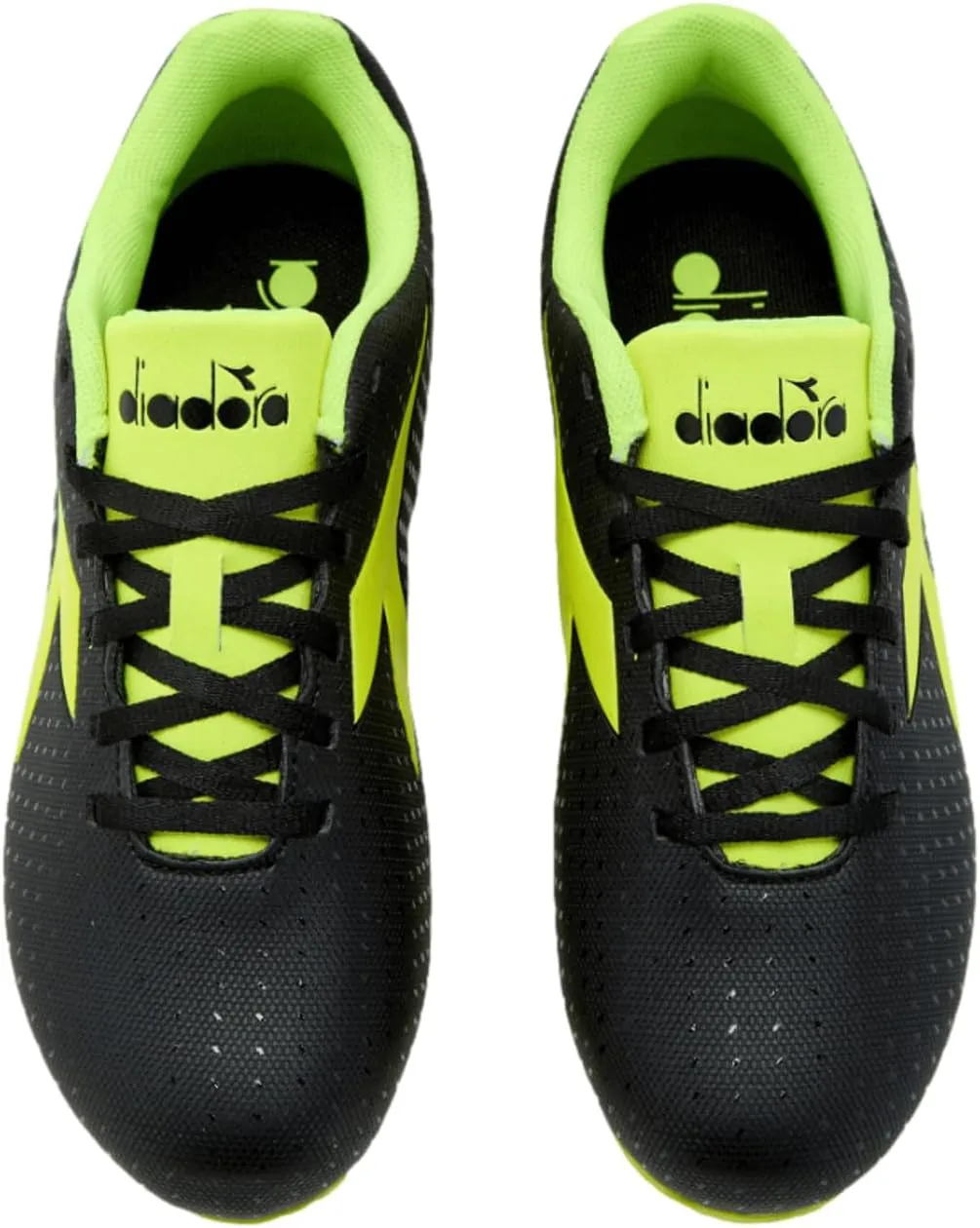 Diadora Pichichi 5 MD Youth Soccer Shoe - Perfect Starter Shoe for Kids, Turf and Firm Ground, Water-Resistant Suprell Upper, Non-Slip PU Heel Lining