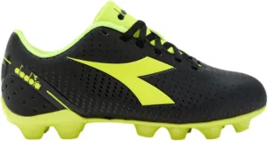 Diadora Pichichi 5 MD Youth Soccer Shoe - Perfect Starter Shoe for Kids, Turf and Firm Ground, Water-Resistant Suprell Upper, Non-Slip PU Heel Lining