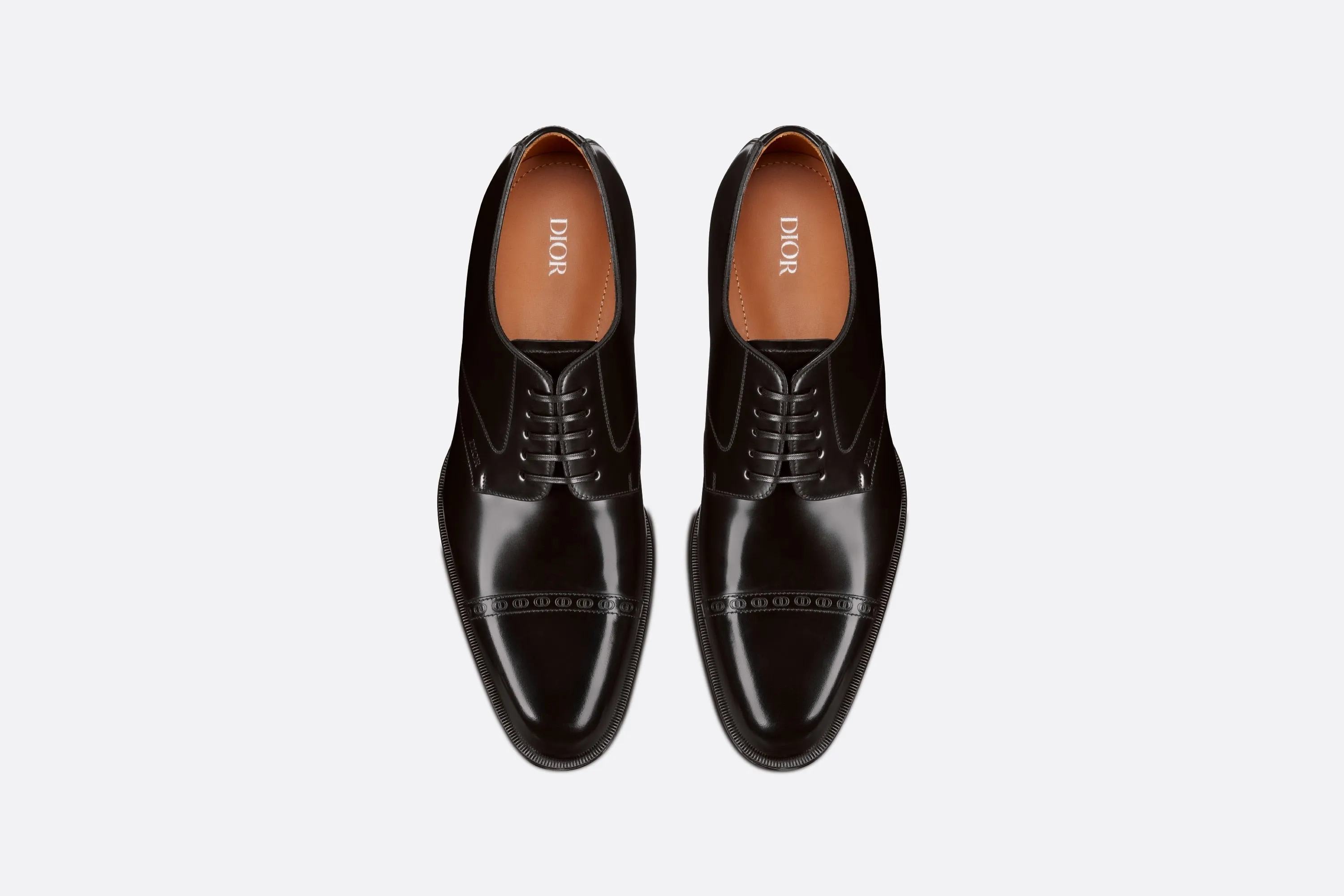 Dior Timeless Derby Shoe • Black Polished Calfskin