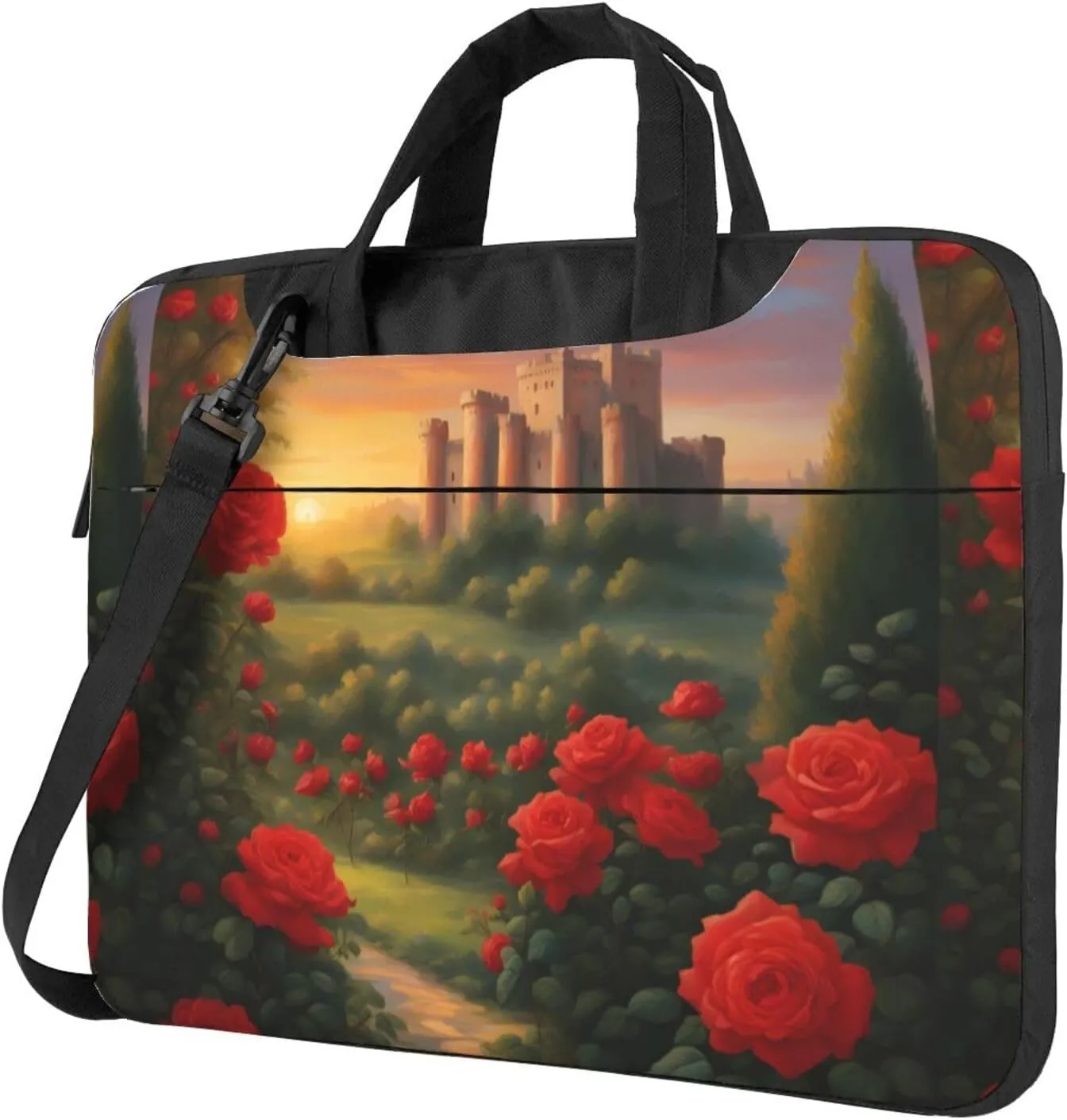 Distant Castle Shockproof Portable Shoulder Laptop Bag For Daily Work Business Meetings
