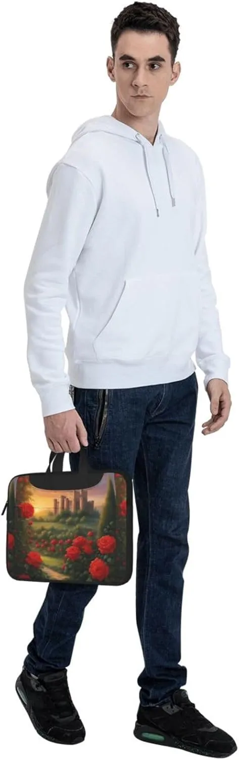 Distant Castle Shockproof Portable Shoulder Laptop Bag For Daily Work Business Meetings