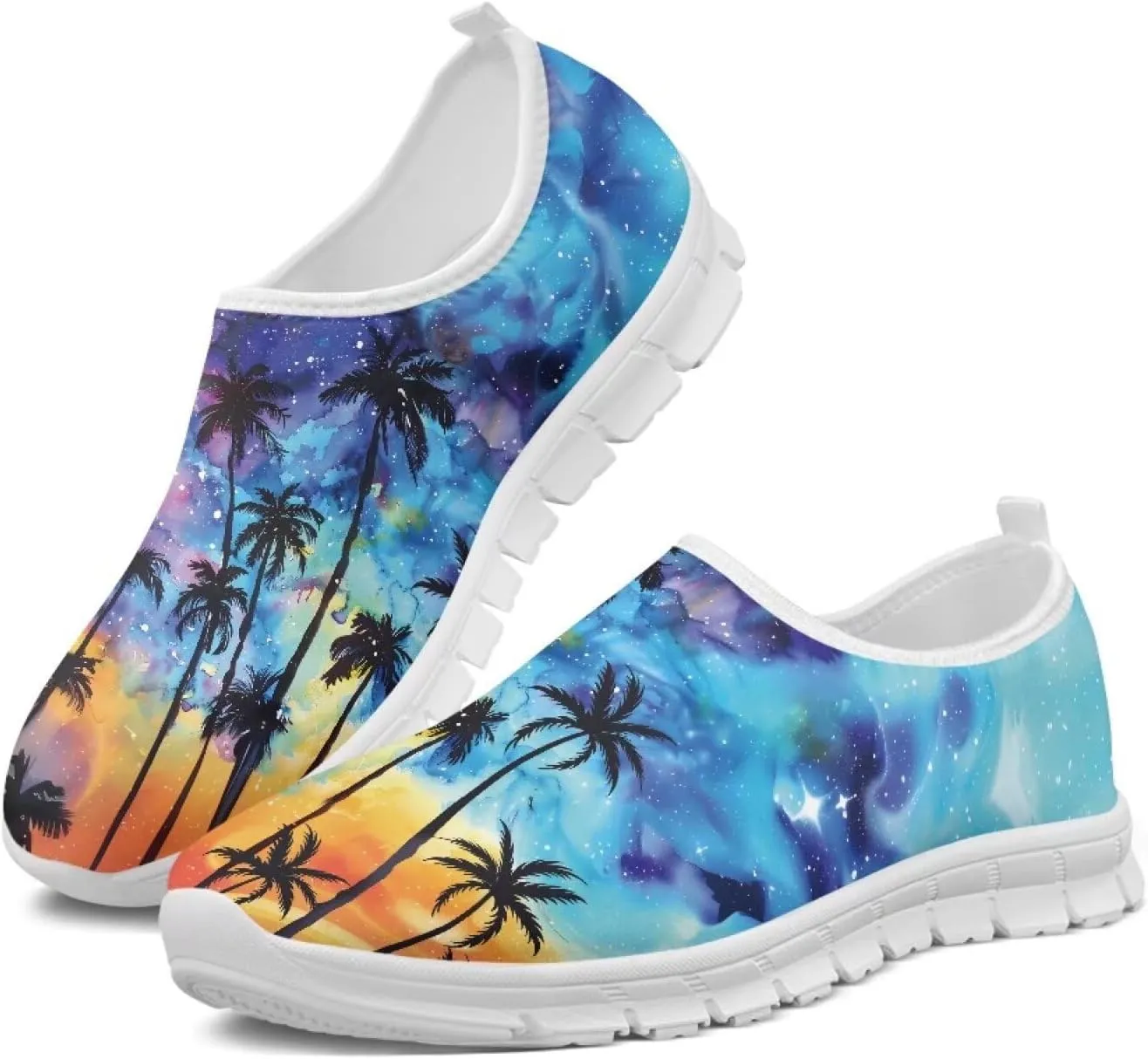 Doojoayie Womens Slip On Shoes Casual for Teens Walking Easy to Put On or Off