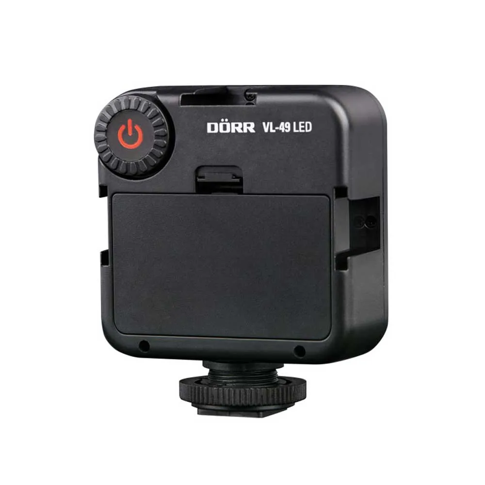 Dorr VL-49 LED Video Light | Daylight 6000K | 800 Lux/1m | 90 CRI