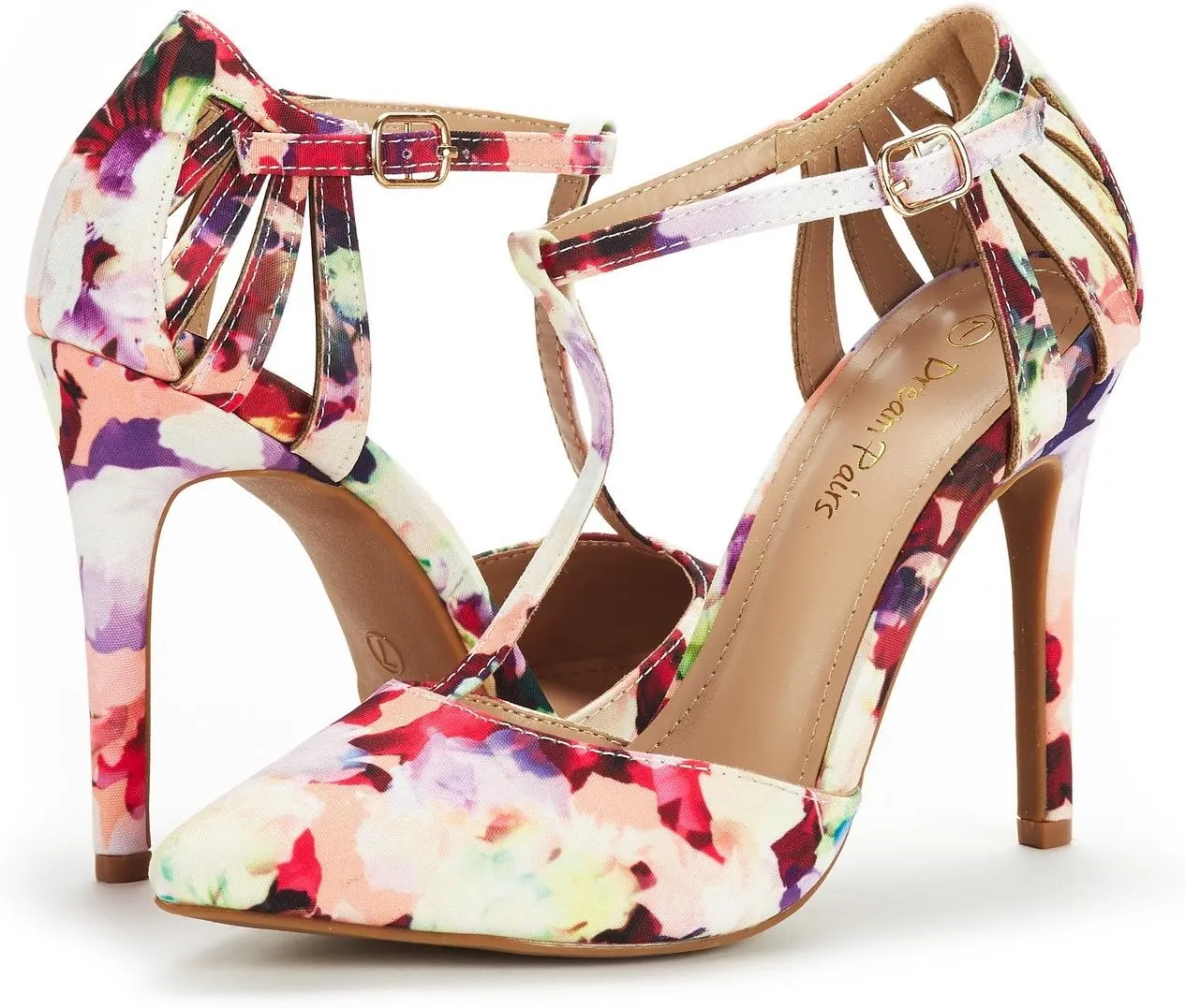 DREAM PAIRS Women's Oppointed-Mary Pump Shoe
