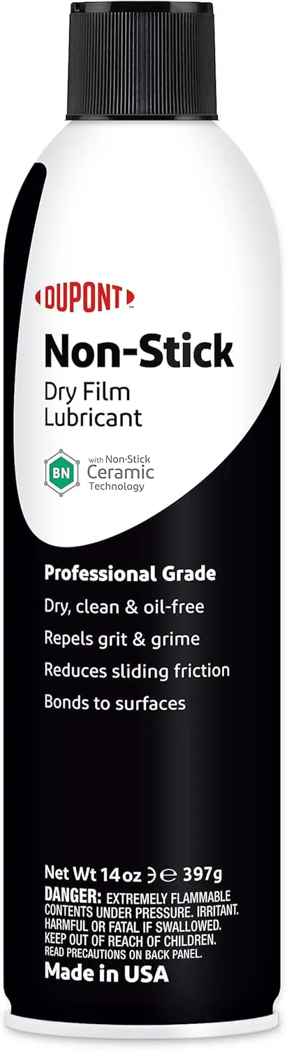 DuPont Non-Stick Dry-Film Lubricant Aerosol, 14 oz( bottle color may vary)